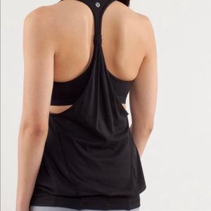 Lululemon practice freely tank black